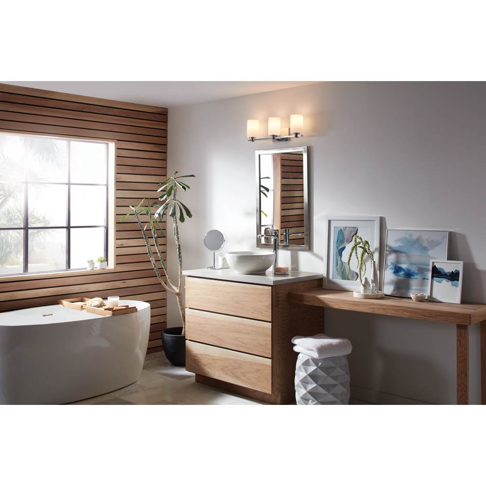 Hinkley Lighting 54623CM Chrome Three Light Vanity Image 3