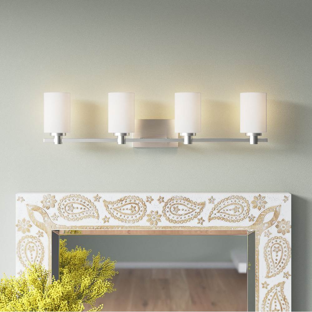 Hinkley Lighting 54624BN Brushed Nickel Four Light Vanity Image 2