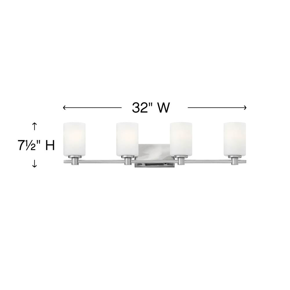 Hinkley Lighting Karlie Four Light Vanity