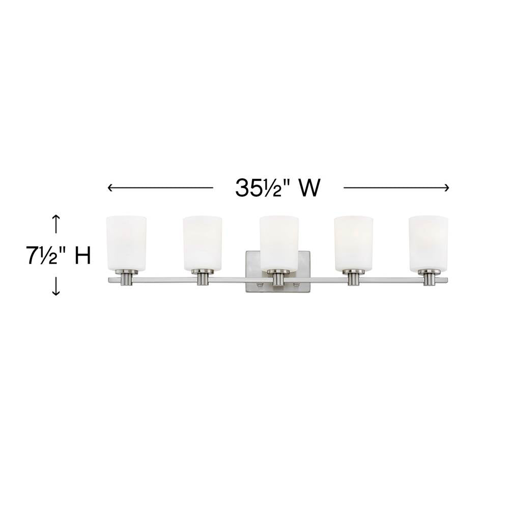 Hinkley Lighting Karlie Five Light Vanity
