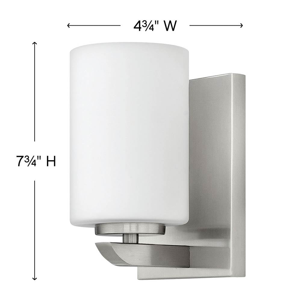 Hinkley Lighting Kyra Single Light Vanity