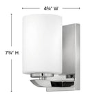 Hinkley Lighting Kyra Single Light Vanity
