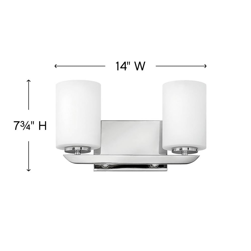 Hinkley Lighting Kyra Two Light Vanity