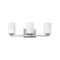 Hinkley Lighting 55023BN Brushed Nickel Three Light Vanity Image 1