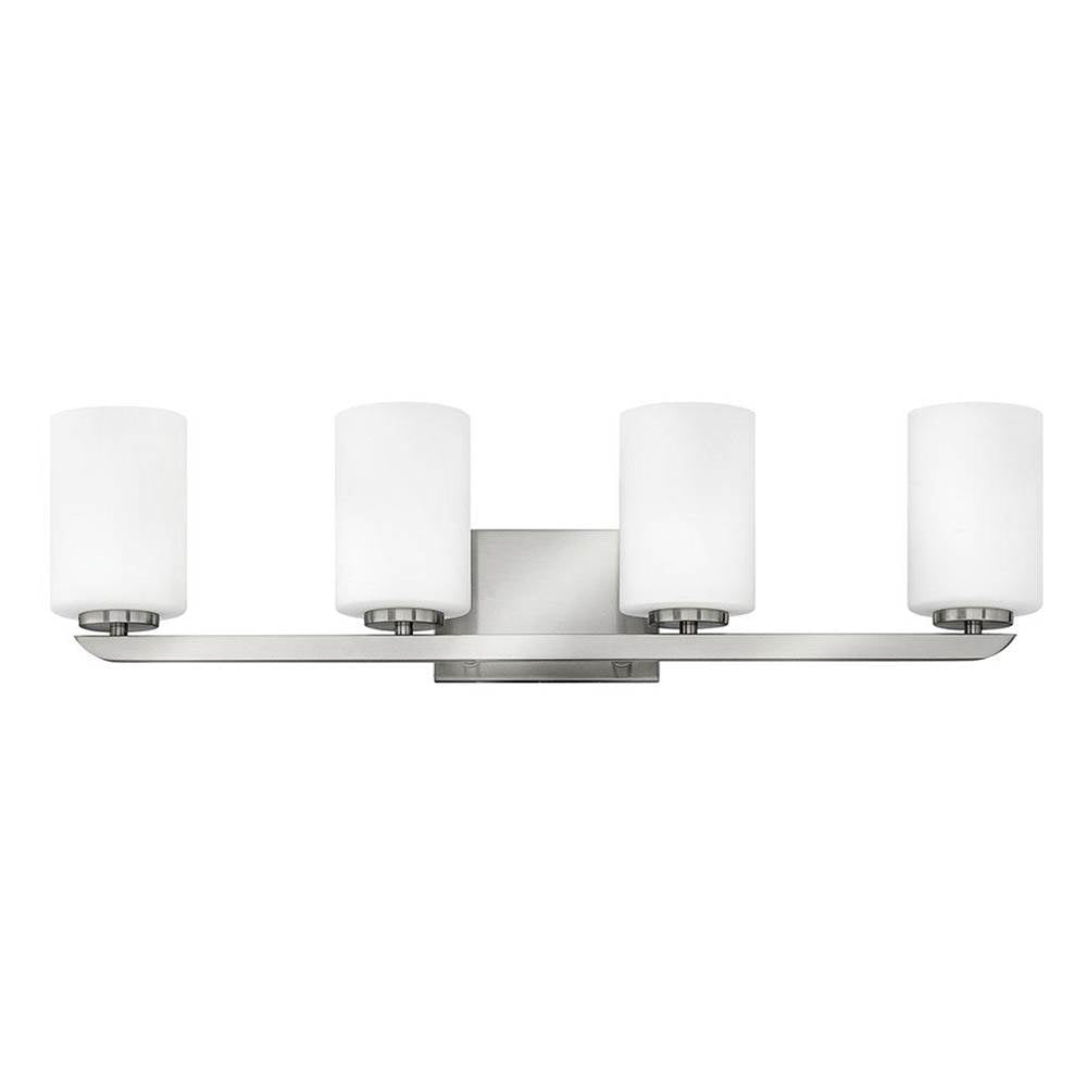 Hinkley Lighting 55024BN Brushed Nickel Four Light Vanity Image 1