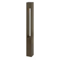 Hinkley Lighting 55602BZ Bronze Atlantis Square Large 120v Bollard Image 1