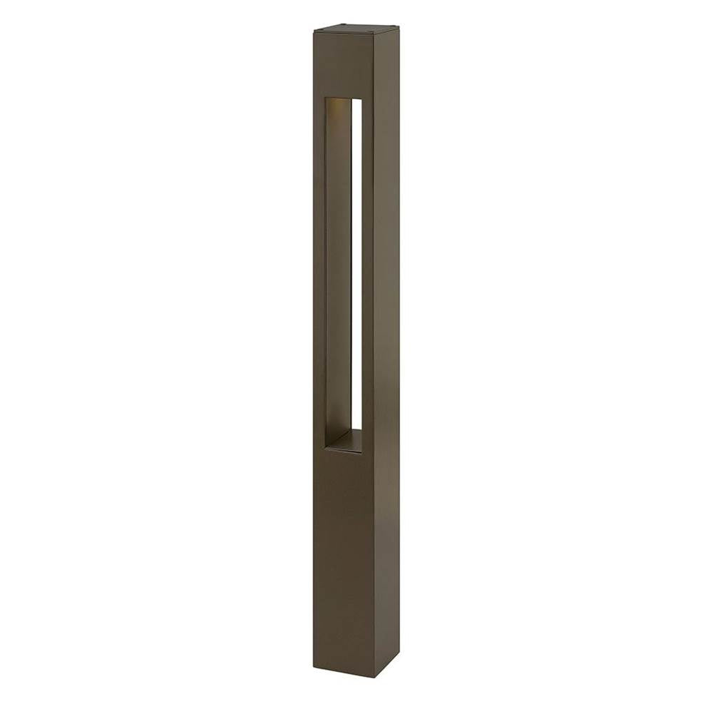 Hinkley Lighting 55602BZ Bronze Atlantis Square Large 120v Bollard Image 1