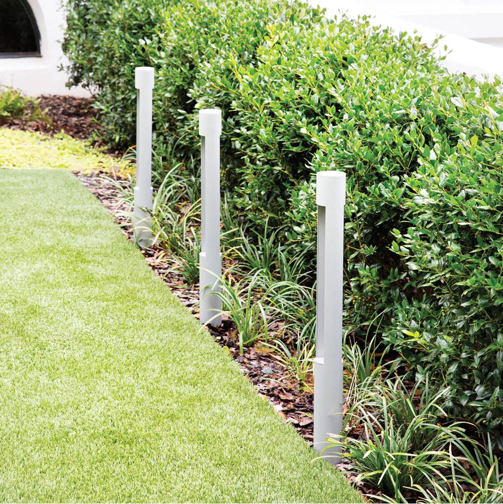 Hinkley Lighting 55602BZ Bronze Atlantis Square Large 120v Bollard Image 3