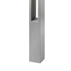 Hinkley Lighting 55602TT Titanium Atlantis Square Large 120v Bollard Image 4