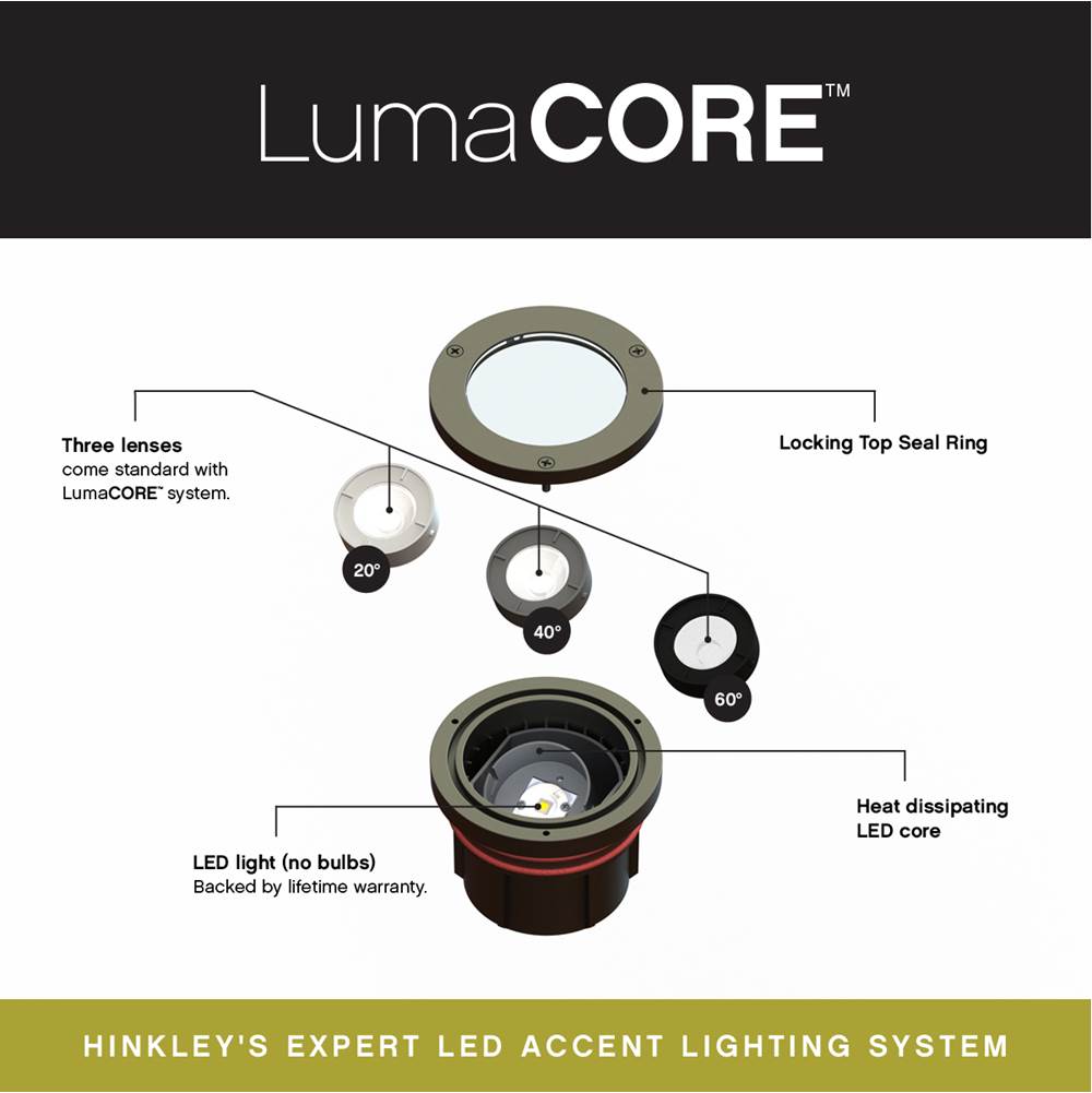 Hinkley Lighting 55702BZ-LMA30K Bronze Variable Output Led 3000k Well Light 120v Image 7