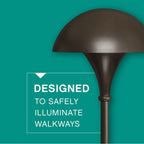 Hinkley Lighting Line Voltage Path Mushroom Path Light 120v