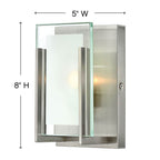 Hinkley Lighting Latitude Single Light Vanity