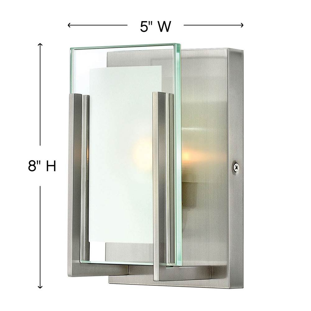 Hinkley Lighting Latitude Single Light Vanity