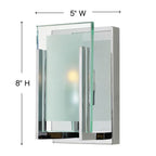 Hinkley Lighting Latitude Single Light Vanity