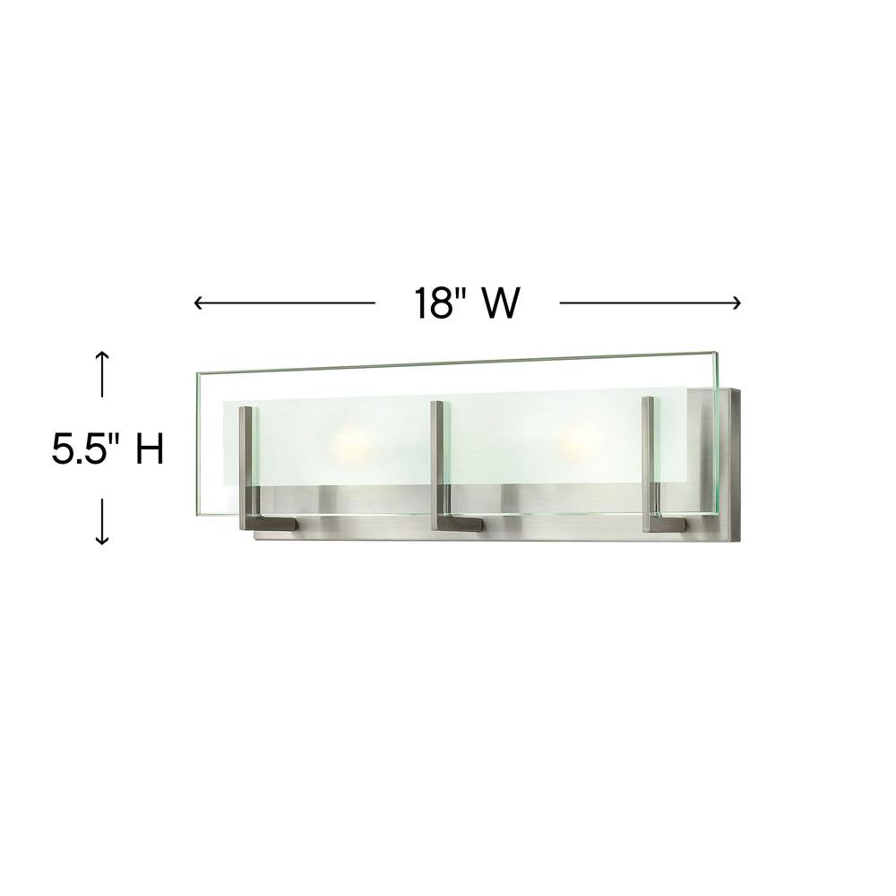 Hinkley Lighting Latitude Two Light Vanity