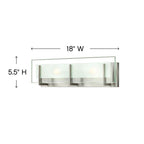 Hinkley Lighting Latitude Two Light Vanity