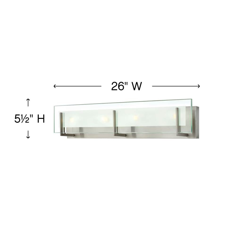 Hinkley Lighting Latitude Four Light Vanity
