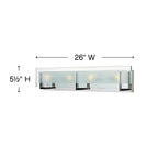 Hinkley Lighting Latitude Four Light Vanity