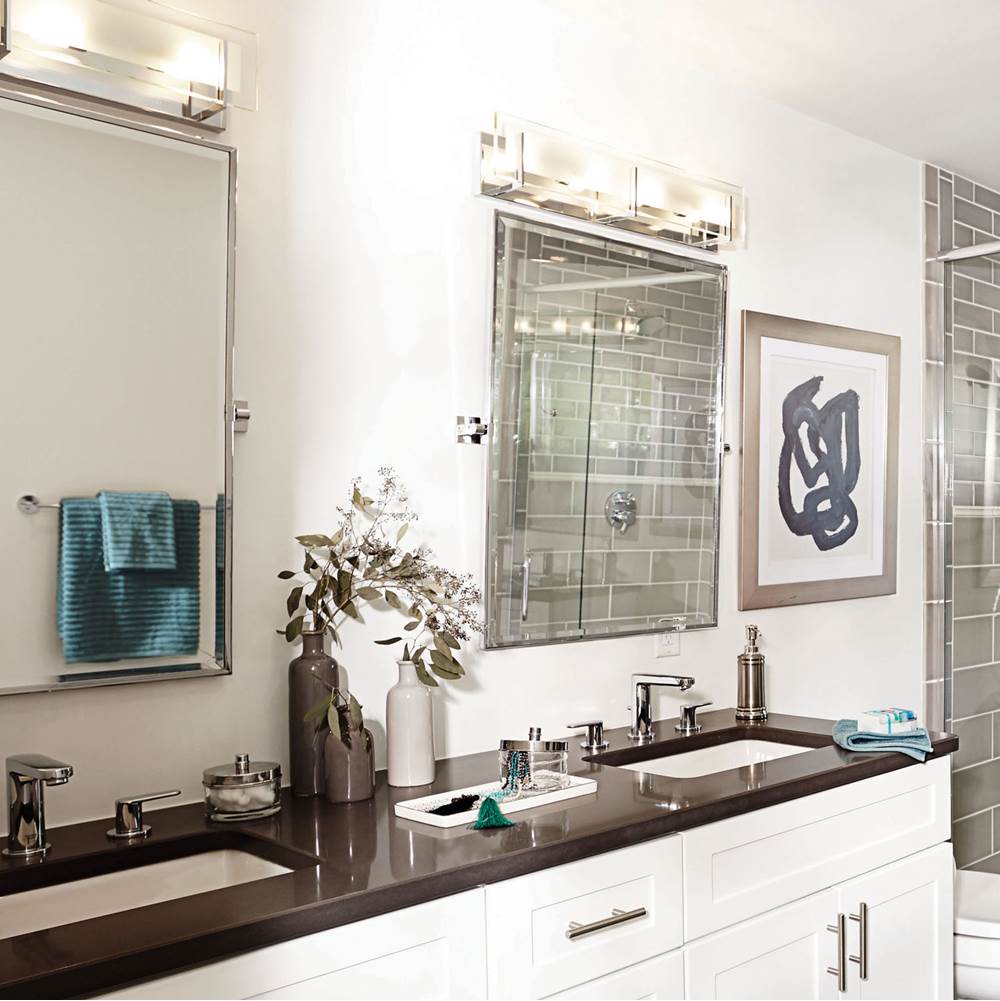 Hinkley Lighting 5654CM Chrome Four Light Vanity Image 5