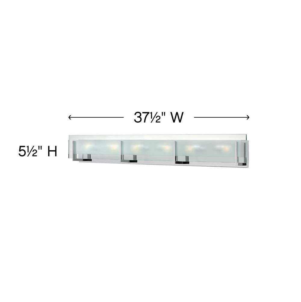 Hinkley Lighting Latitude Six Light Vanity