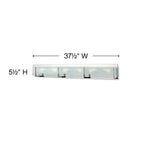 Hinkley Lighting Latitude Six Light Vanity