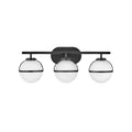 Hinkley Lighting 5663BK-LL Black Three Light Vanity Image 1