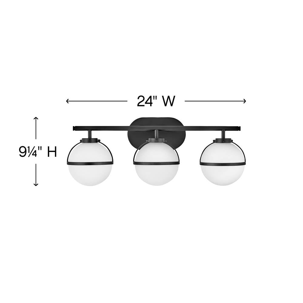 Hinkley Lighting Hollis Three Light Vanity