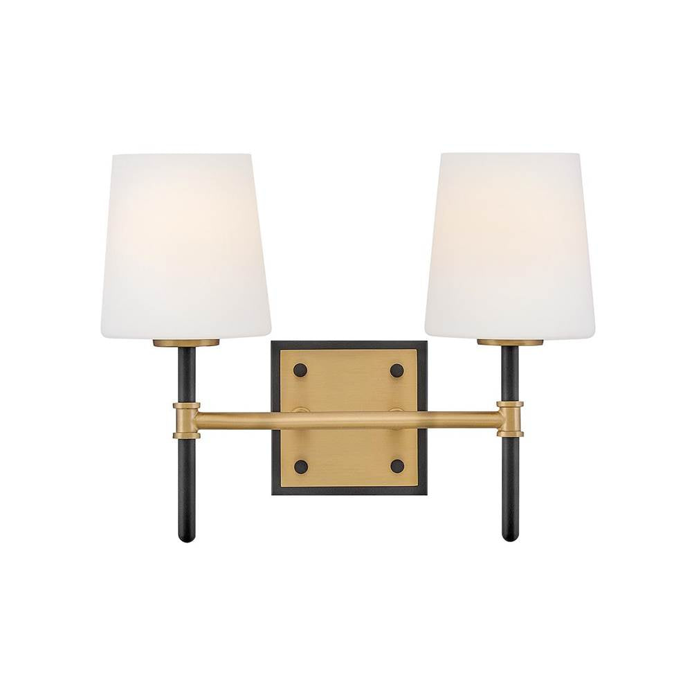 Hinkley Lighting Saunders Small Two Light Vanity