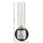 Hinkley Lighting 57080BK-BN Black,Brushed Nickel Single Light Vanity Image 2