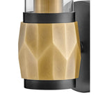 Hinkley Lighting 57080BK-HB Black,Heritage Brass Single Light Vanity Image 5