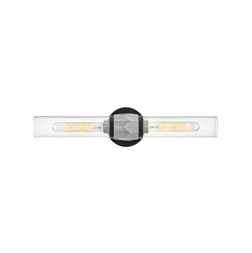 Hinkley Lighting 57082BK-BN Black,Brushed Nickel Two Light Vanity Image 1