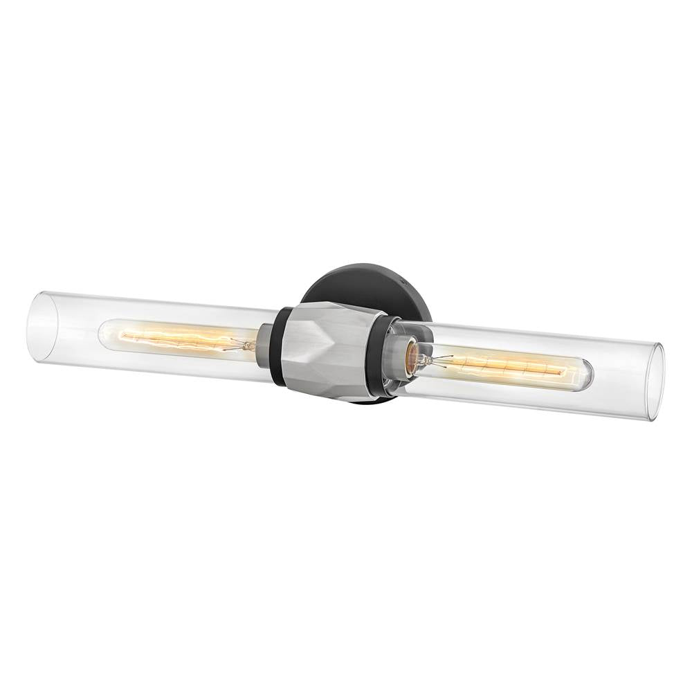 Hinkley Lighting 57082BK-BN Black,Brushed Nickel Two Light Vanity Image 7