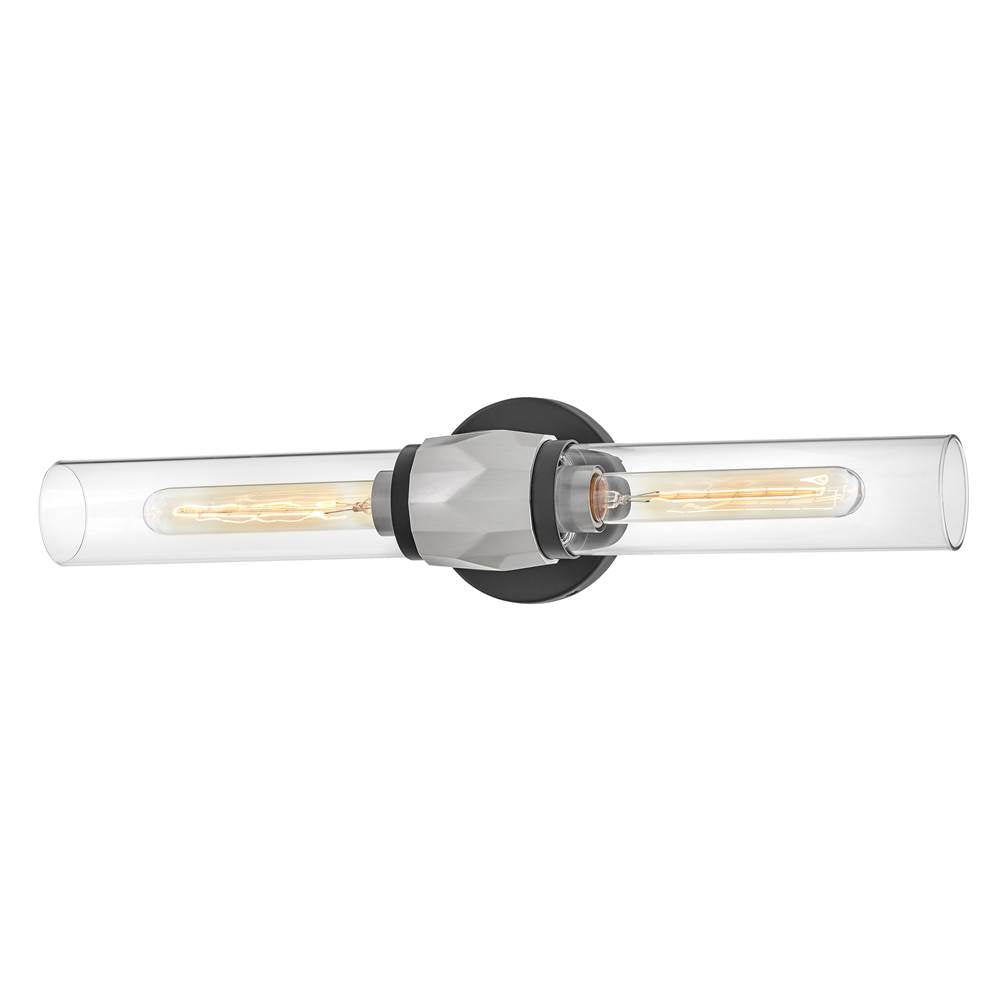 Hinkley Lighting 57082BK-BN Black,Brushed Nickel Two Light Vanity Image 6