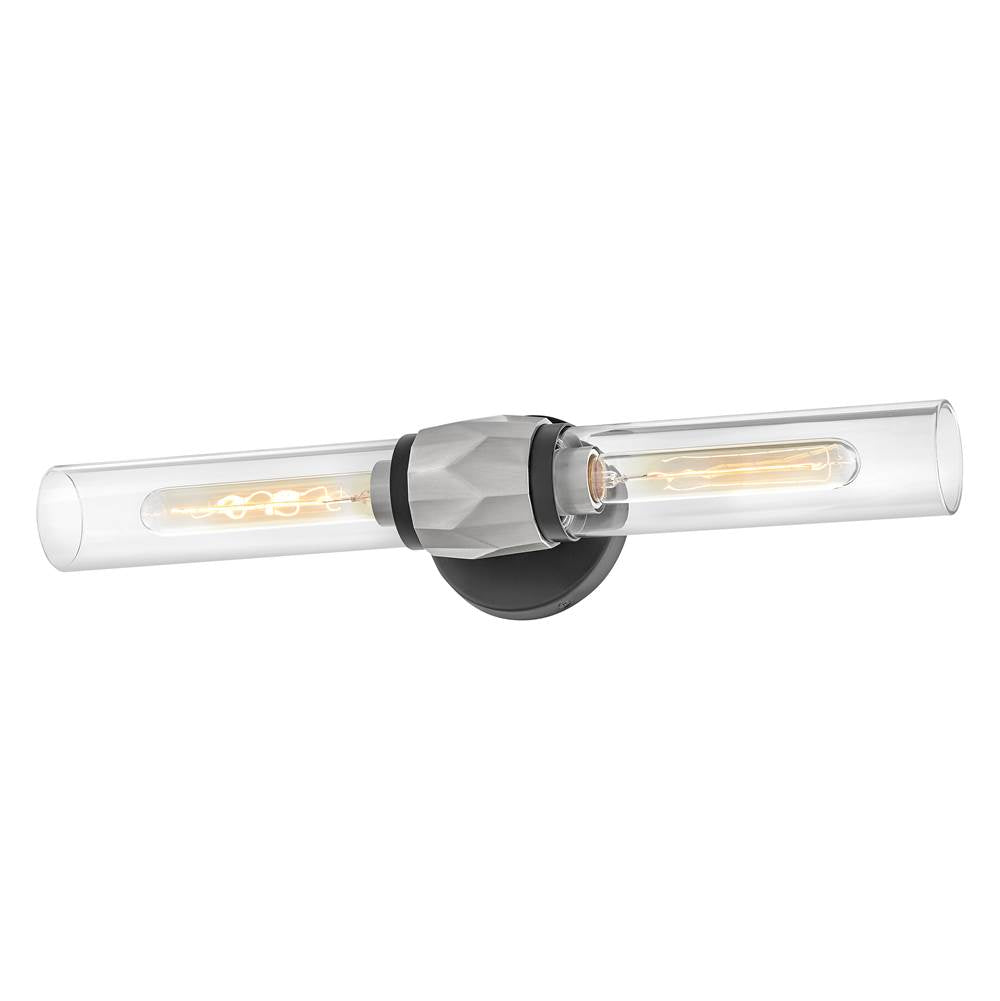 Hinkley Lighting 57082BK-BN Black,Brushed Nickel Two Light Vanity Image 5
