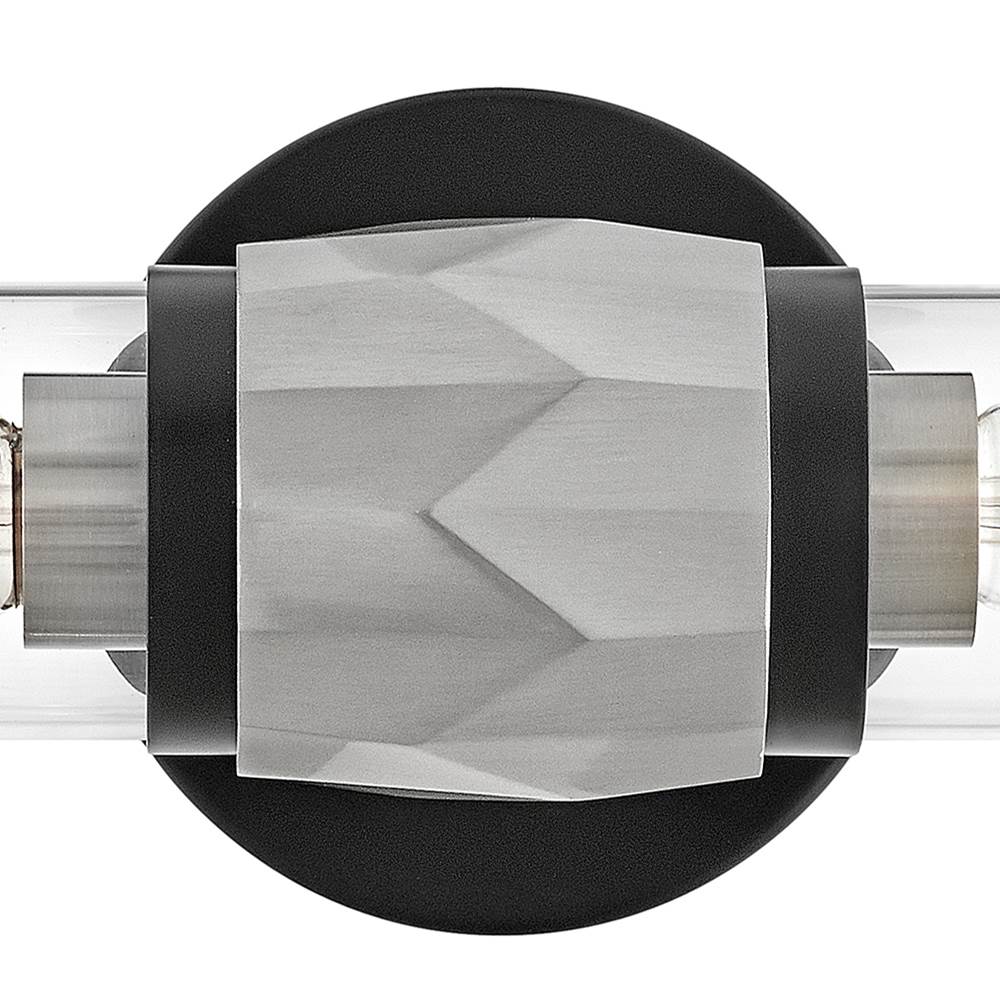 Hinkley Lighting 57082BK-BN Black,Brushed Nickel Two Light Vanity Image 3