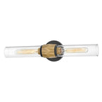 Hinkley Lighting 57082BK-HB Black,Heritage Brass Two Light Vanity Image 7