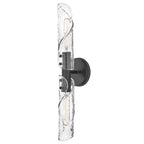 Hinkley Lighting 57462BK Black Large Two Light Sconce Image 1
