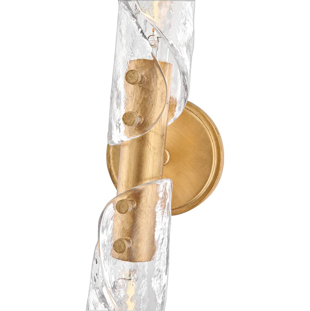 Hinkley Lighting 57462DA Distressed Brass Large Two Light Sconce Image 4
