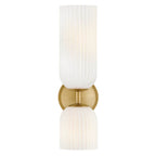 Hinkley Lighting 57472LCB-CO Lacquered Brass Medium Two Light Sconce Image 2