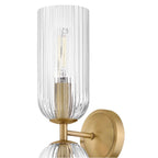 Hinkley Lighting 57472LCB Lacquered Brass Medium Two Light Sconce Image 4