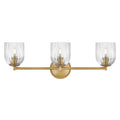 Hinkley Lighting 57473LCB Lacquered Brass Medium Three Light Vanity Image 1