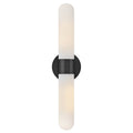 Hinkley Lighting 57482BK Black Large Two Light Sconce Image 1