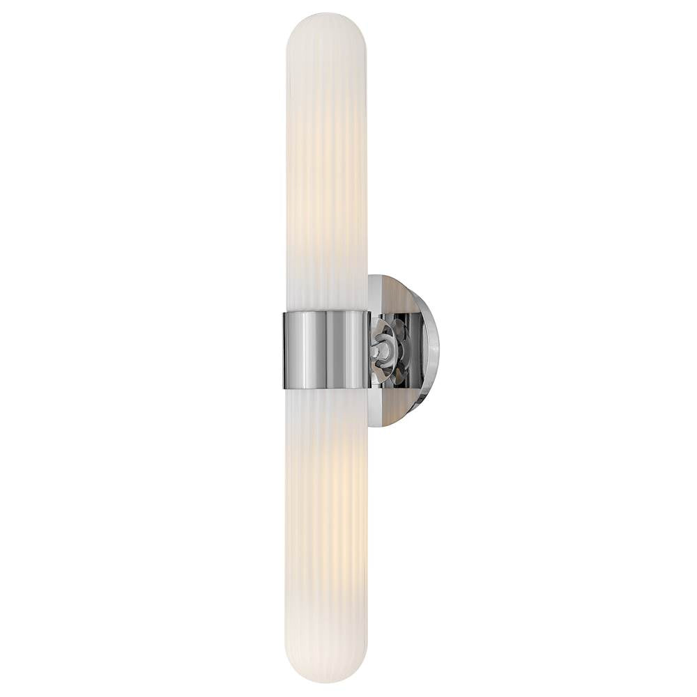 Hinkley Lighting 57482CM Chrome Large Two Light Sconce Image 2