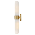 Hinkley Lighting 57482LCB Lacquered Brass Large Two Light Sconce Image 3