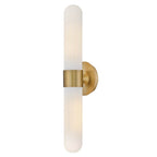 Hinkley Lighting 57482LCB Lacquered Brass Large Two Light Sconce Image 2