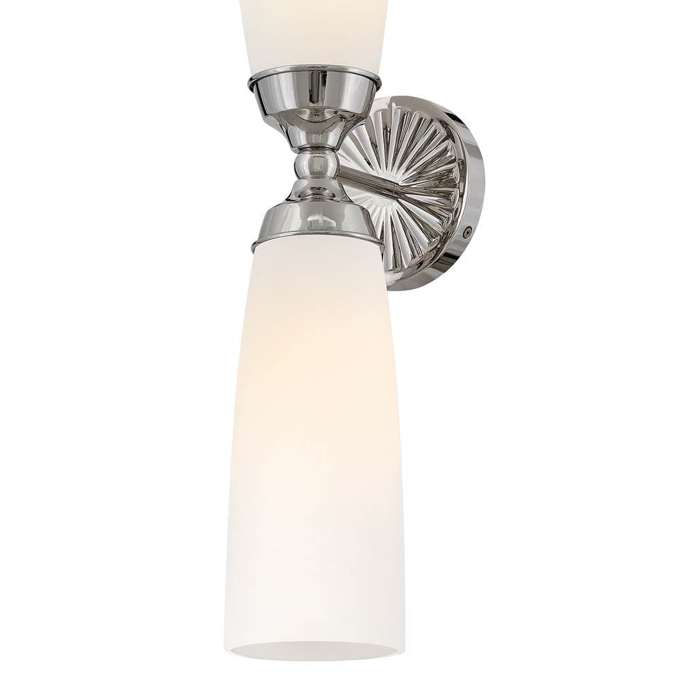 Hinkley Lighting 57492PN Polished Nickel Large Two Light Sconce Image 4