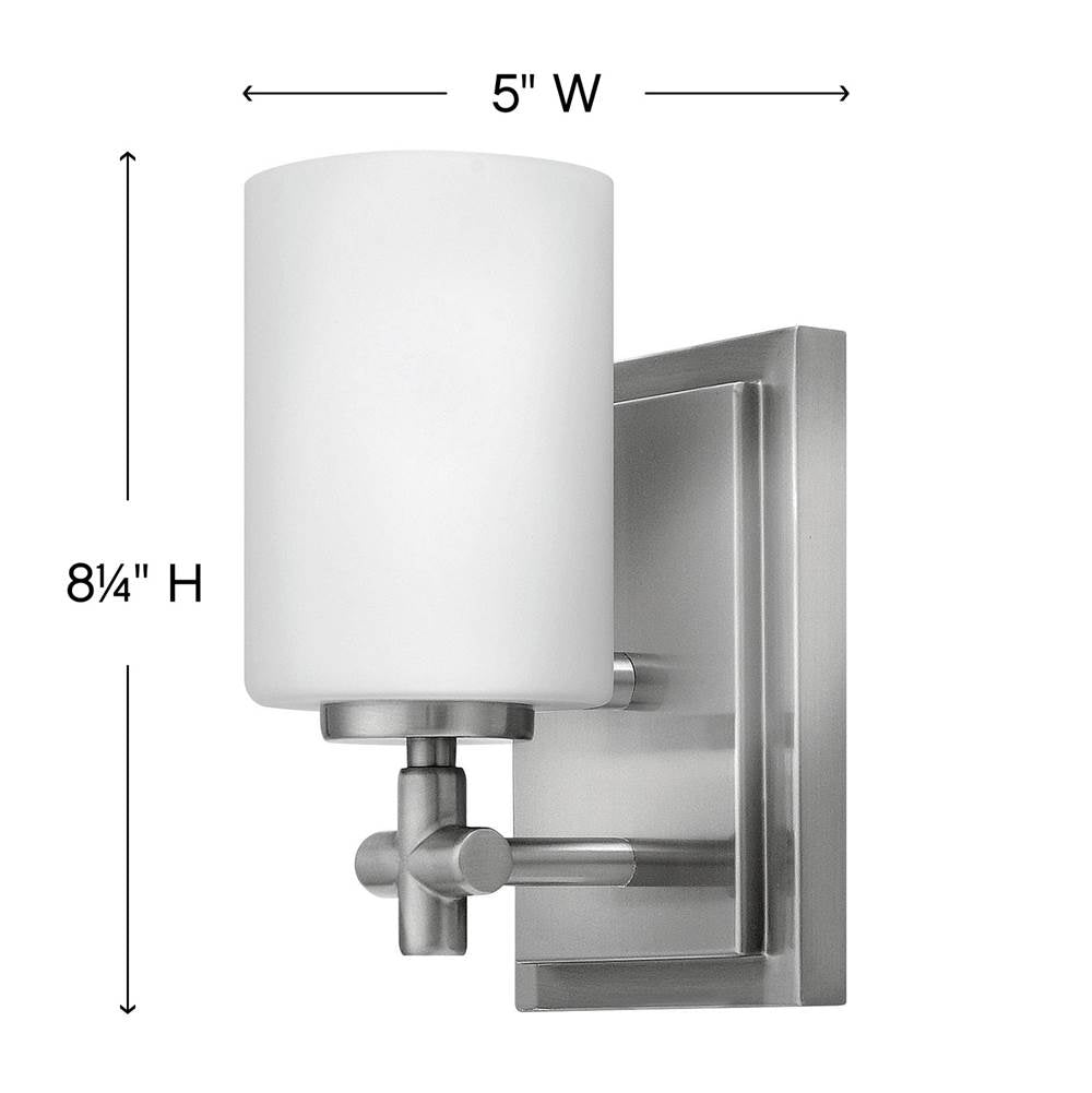 Hinkley Lighting Laurel Single Light Vanity