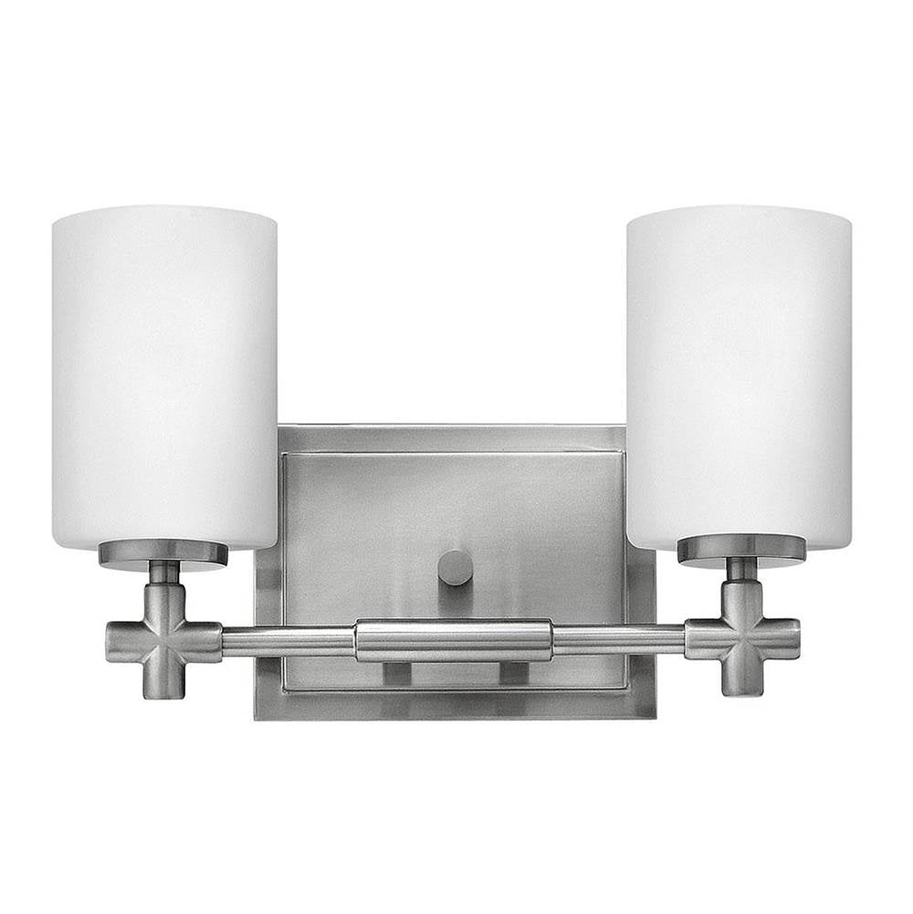 Hinkley Lighting 57552BN Brushed Nickel Two Light Vanity Image 1