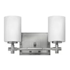 Hinkley Lighting 57552BN Brushed Nickel Two Light Vanity Image 1