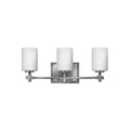 Hinkley Lighting 57553BN Brushed Nickel Three Light Vanity Image 1